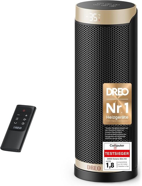 Dreo Solaris Slim H3 Heizlüfter