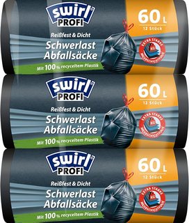 Swirl Schwerlast-Müllsäcke 60 L